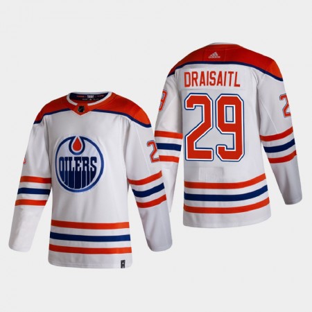 Pánské Hokejový Dres Edmonton Oilers Dresy Leon Draisaitl 29 2020-21 Reverse Retro Authentic